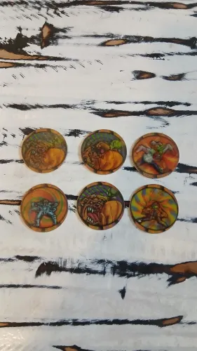 Tazos "O Máskara" da Elma Chips