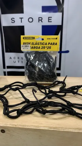 Rede elastica de moto para segurar capacete na moto 