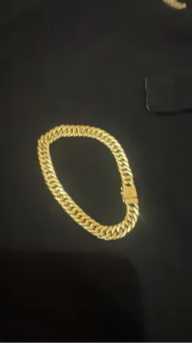 Pulseira de Ouro 18K ,10 gramas/ peça de joalheria.