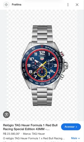 Relógio Tag heuer Novo na Caixa