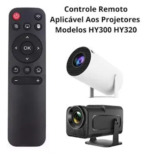 Controle Remoto Similar P/ Projetor Magicubic Hy300 / Hy320