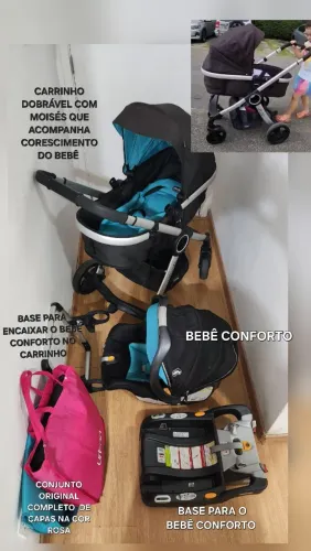 CARRINHO DE BEBE UNISSEX