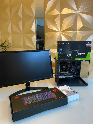 PC Gamer Completo GTX 1650, RYZEN 3 3200G, 16GB RAM, 240GB SSD, HD 1TB
