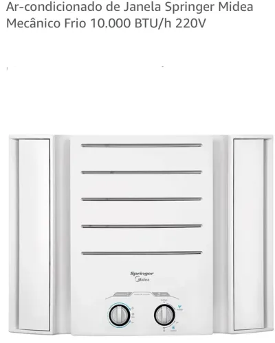 Ar condicionado 10 mil Btus 220V