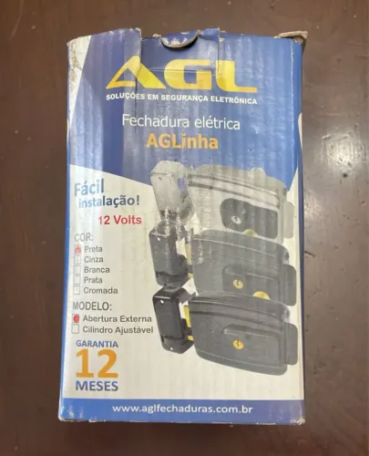 FECHADURA ELETRICA AGL 12V