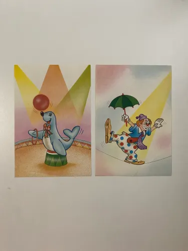 Papel de Carta Circo anos 80/90