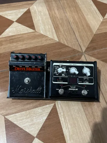 Pedal Marshall drive master vintage 90?s + Vox stomplab 