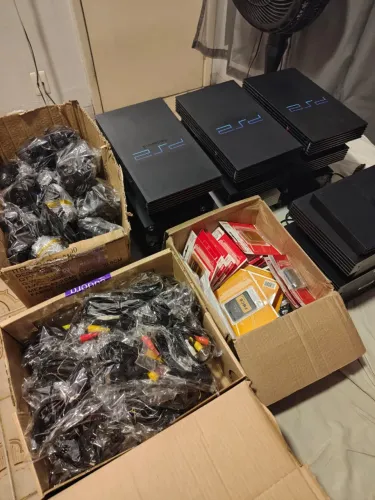 PS2 Playstation 2 Completo + 2 Controles, Pronto pra jogar