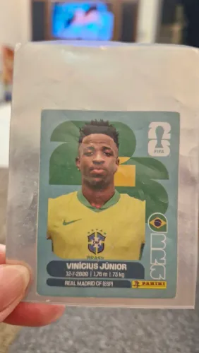 Vendo figurinha da Copa 2026, Vini Júnior