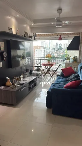Apartamento Mobiliado, para Alugar na Vila Maria Alta 79 m², 3 quartos, suíte, varanda gou