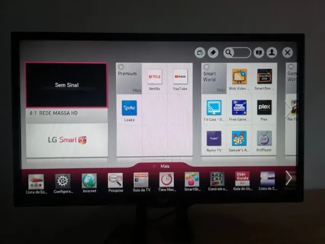 Smart TV LG 32" (Modelo 32LN570B) - Impecável, Perfeito Estado!