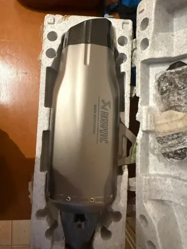 Escapamento Ponteira Akravovic Usado Semi Novo Bmw Gs 1250 (Usado)