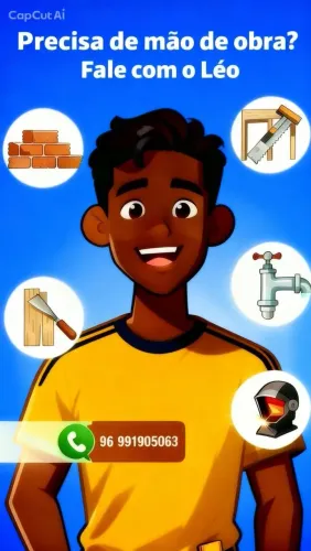 Serviço de pedreiro, carpinteiro, encanador e soldador 