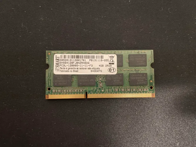Memória Ram 4gb DDR3L Notebook - Smart