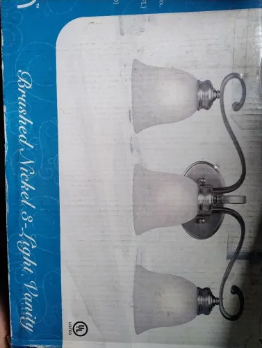 Luminária Importada 3 Lâmpadas