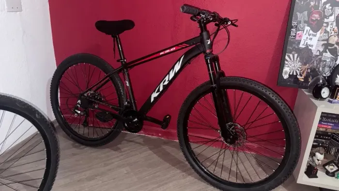 Bicicleta Aro 29 KRW Alumínio 24 Velocidades Freio a Disco X52