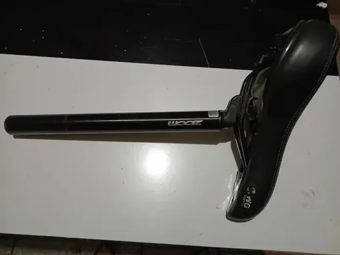 canote alumínio 30,9x350mm + selim