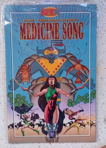 AlO ALÔ COLECIONADOR Gen 13 Medicine Song (2000) Wildstorm. REVISTA NOVA IMPORTADA EM