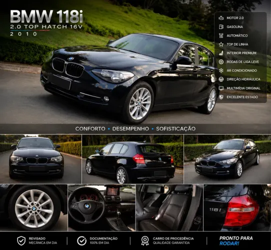BMW 118IA 2.0 16V 136cv 5P 2010