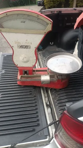 Balança Antiga Welmy - Capacidade 20kg