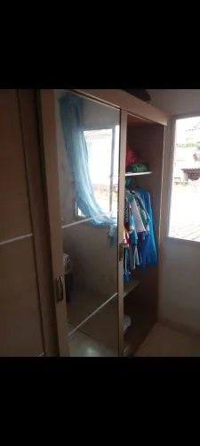Guarda-Roupa Casal 2,15m c/ Espelho | 3 Portas de Correr | Grande | R$ 949