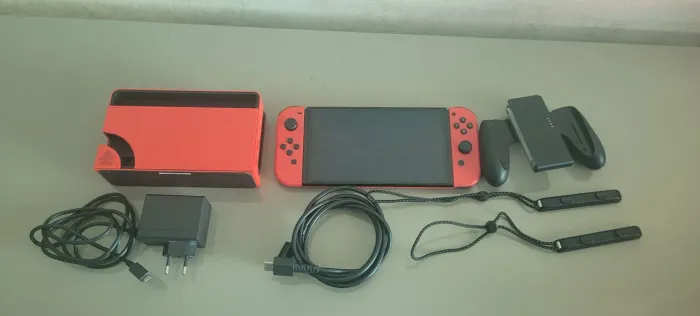 Nintendo switch OLED desbloqueado com jogos.