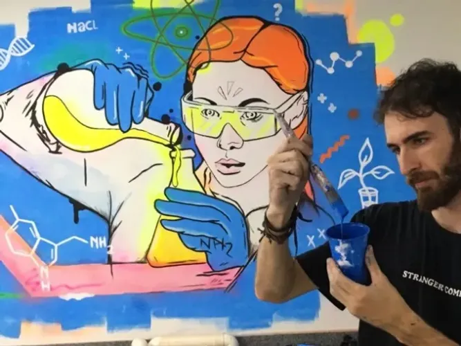 Graffiti Artístico para Paredes - Residencial e Comercial