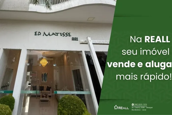 Apartamento de Alto Padrão, Edifício Matisse, com 3 Quartos (1 Suíte)