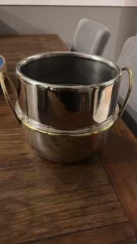 Champanheira Alças Niqueladas - Forma Inox