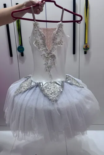 Fantasia infantil de Bailarina Luxo