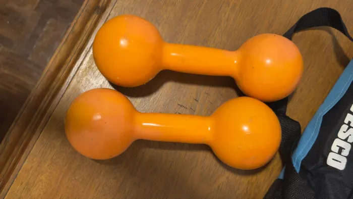 par de halteres 6 kg cada