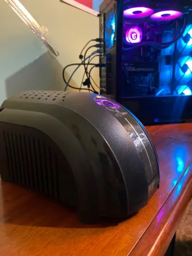 Estabilizador Ts Shara PowerEst Laser Bivolt 1500VA Preto
