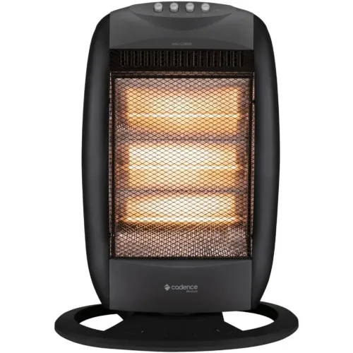 Aquecedor Elétrico Halógeno Mercury AQC305 com Oscilação 3 Níveis