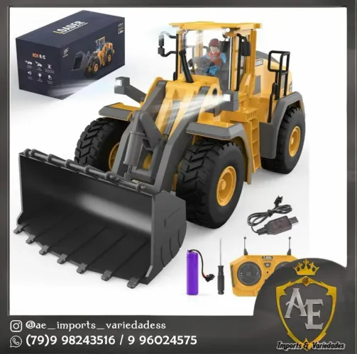 Trator de controle remoto