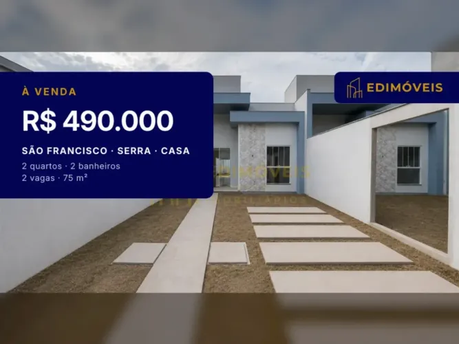 Seu novo lar: Casa 2 quartos em São Francisco, próximo à praia de Jacaraípe
