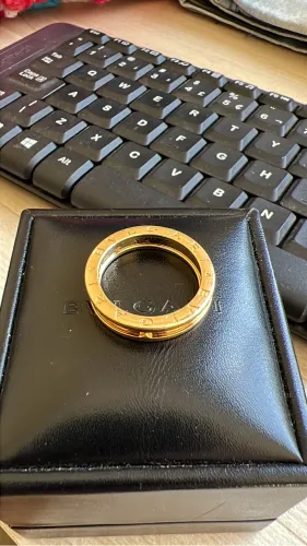 Anel de ouro bvlgari Bzero1