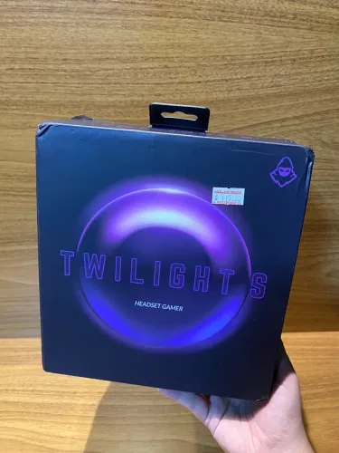 Headset Gamer Mancer Twilights RGB NOVO