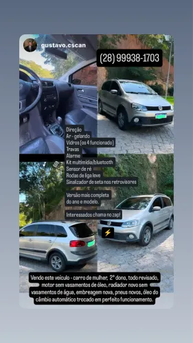 Volkswagen Spacecross I Motion 1.6 MI Total Flex 8V 2012