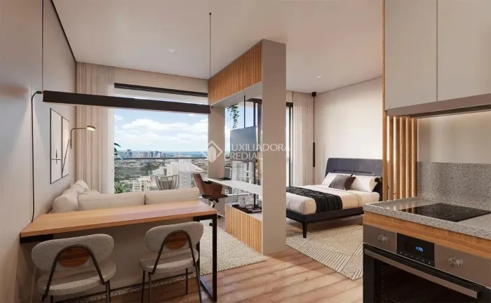 Studio à Venda no Jardim Botânico 33 m² com Vaga e Vista para Piscina
