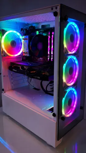 PC GAMER RYZEN 7 5700x + RX 6600 - PRONTO PARA JOGAR