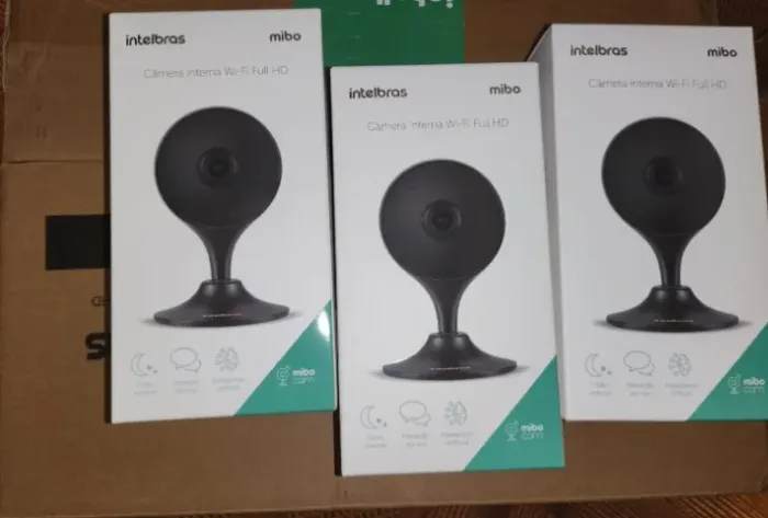 Câmera Segurança Intelbras iM3c Preto Lacrado