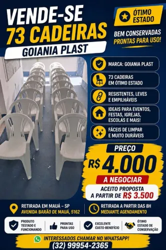 Cadeiras/ a retirar