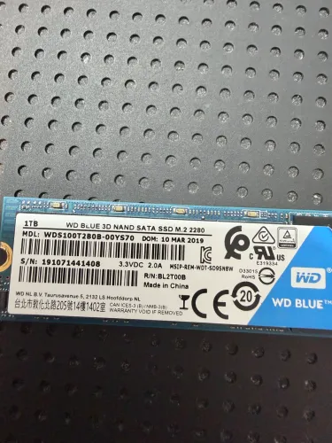 M.2 Nvme WD blue 1TB