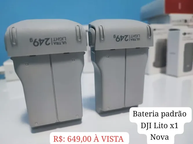 Bateria padrão Dji Lito x1 ( Novas) em até 18x/ IMPERDÍVEL