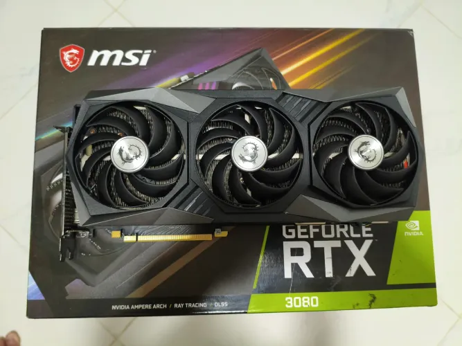 Placa de Vídeo Nvidia 3080 MSI Gaming X Trio 10GB