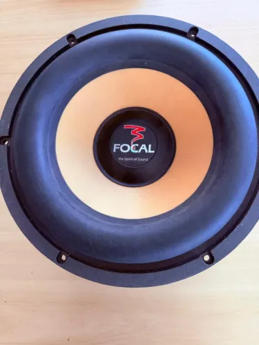 Amplificador audiophonic e Alto Falante Focal 33-kx 400w Rms 2+2 Ohms 13 Polegadas - Usado