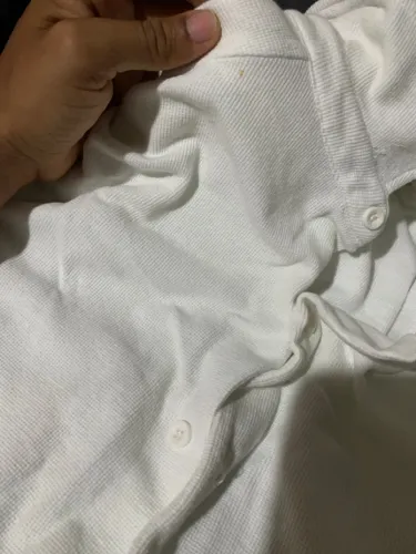 Camisa de botão branca C&A