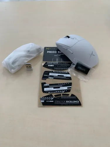 Promoção Delux M600 Pro PAW3395 c/ 26.000 DPI Novo