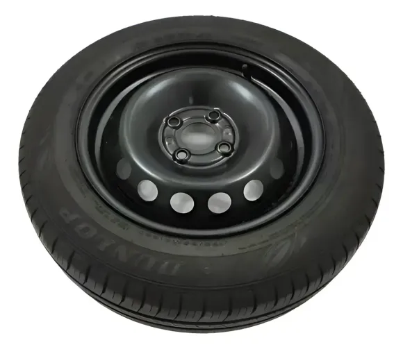 Estepe + kit macaco aro 14 Fiat dunlop original Argo mobi 