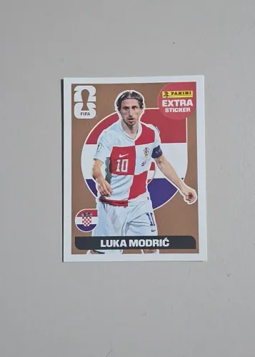 Figurinha Panini Luka Modri? Legend Bronze Extra FIFA World Cup 2026